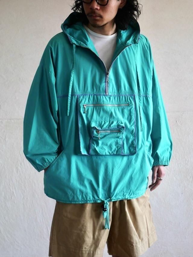 1990's Euro Cotton Anorak "Turquoise"