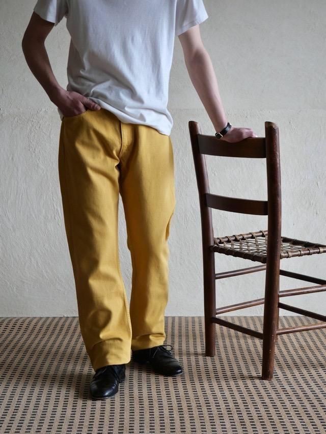 1996s ITALY Levi's505 Denim Pants "Yellow"
