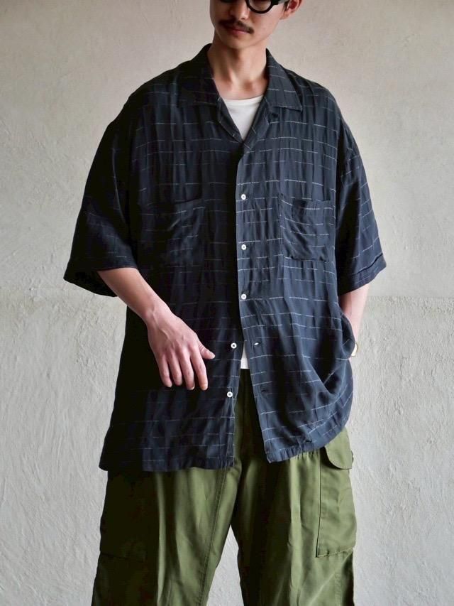 ~1990s GIORGIO ARMANI S/S Check Shirt