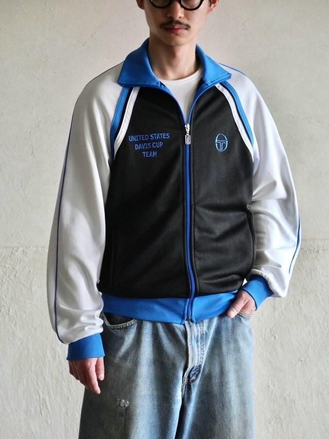 1990's Vintage SergioTacchini Tennis Jacket "USA"