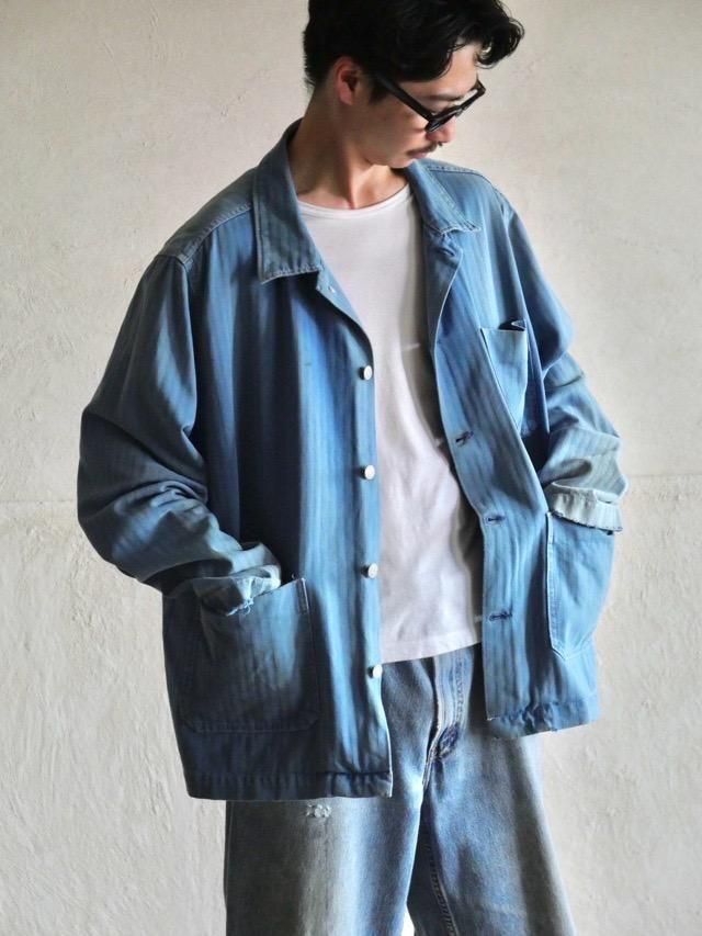 WEEKDAY Herringbone Twill Cotton Coverall