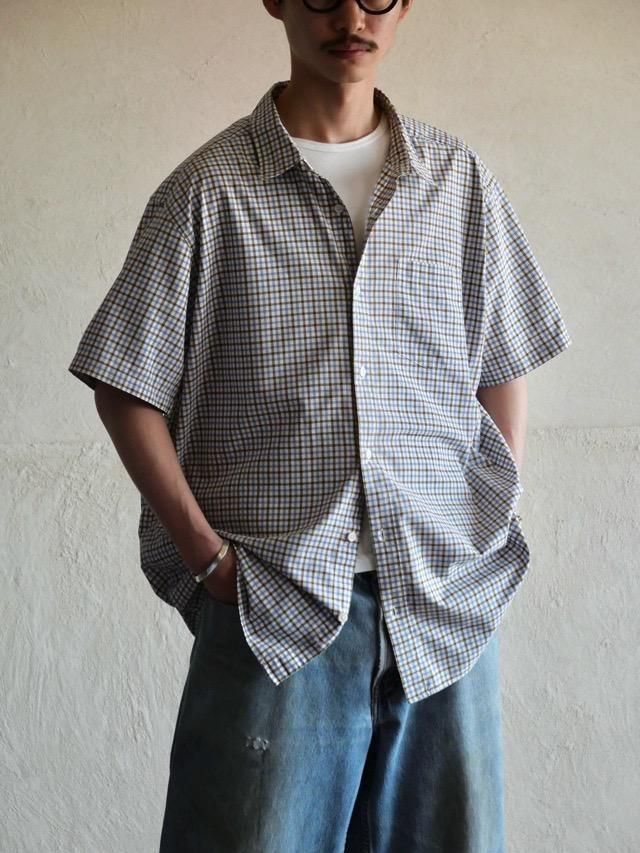 00's patagonia Organic-Cotton Check S/S Shirt