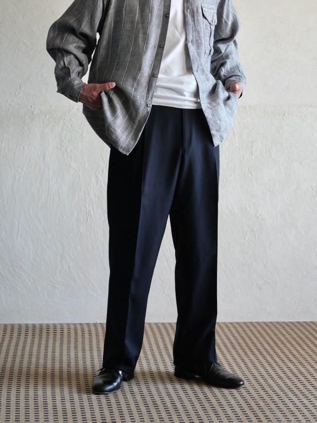 ErmenegildoZegna Woosted Wool Trousers