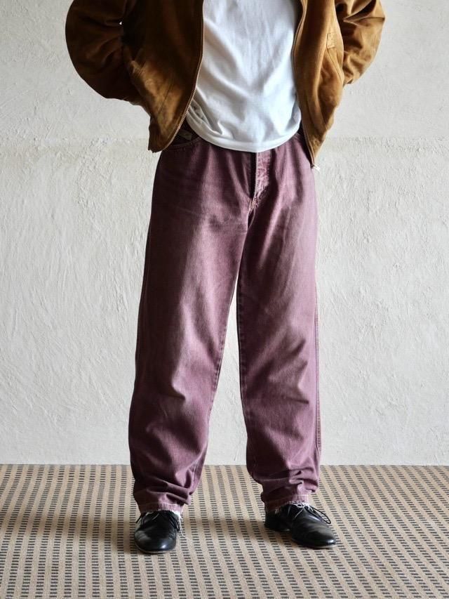 1980's Italian Vintage OVER-UP Denim Pants&#127840;