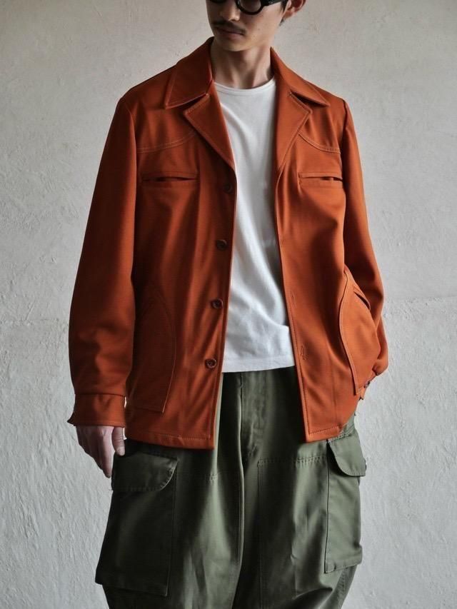 1970's Vintage Beeline Polyester Knit Western Jacket 