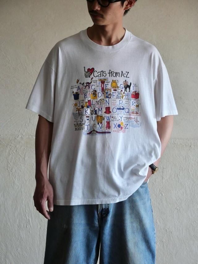 1991s Vintage T-Shirt "Cats from A-Z"