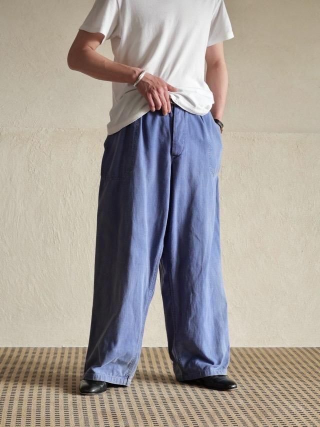 1960's Euro Vintage Cotton Baker Trousers