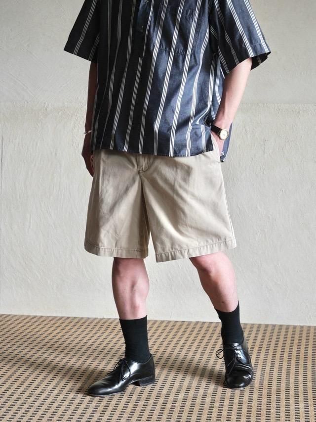 90~00's RalphLauren Two-Tucks Chino Shorts