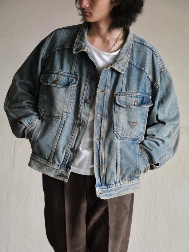 1980~90's Italian Vintage "BLOOMIMG" Denim Blouson