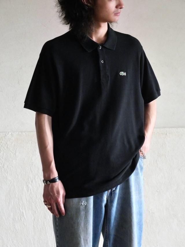 1990's Vintage LACOSTE S/S Polo-shirt, Black