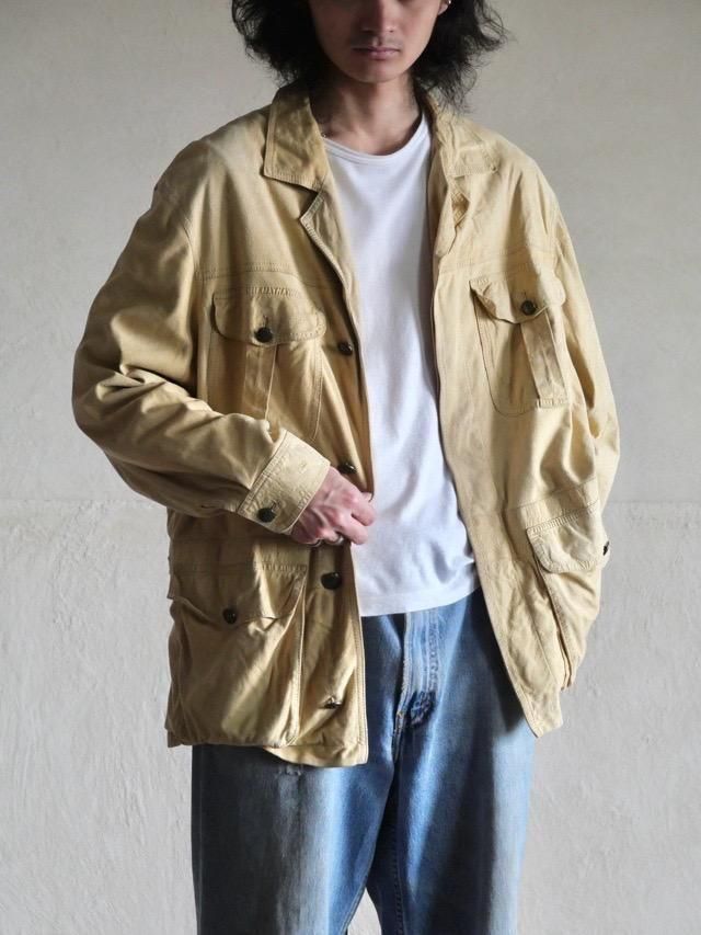 1990's INVERTERE Goat-Suede Field Jacket