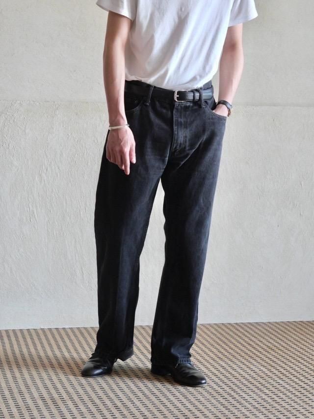 00s Levis 505 Denim Pants BLACKw.92