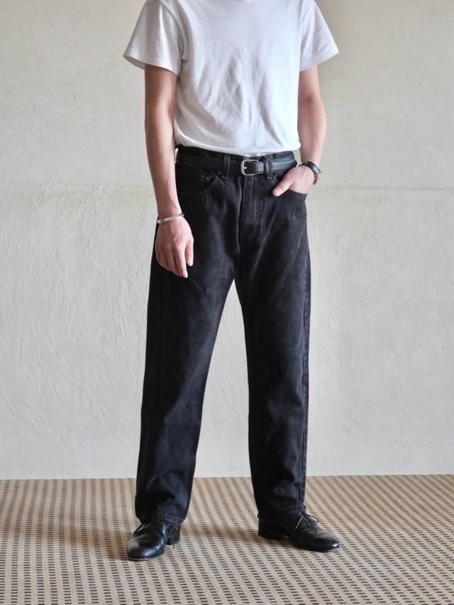 00s Levis 505 Denim Pants BLACKw.86