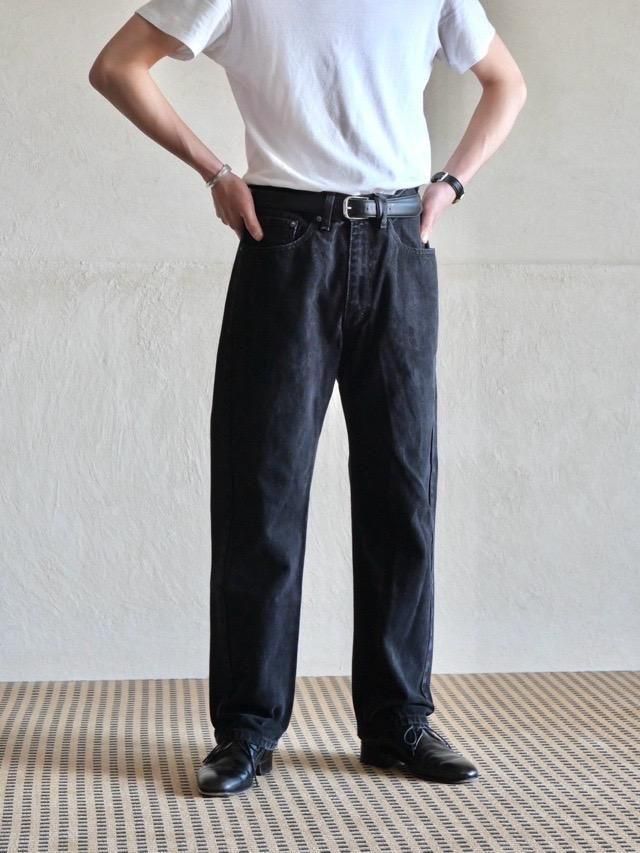 00s Levis 505 Denim Pants BLACKw.87