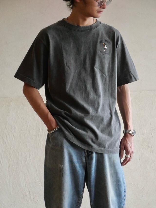 00's CAVE WEAR T-shirt "Stone Gray"