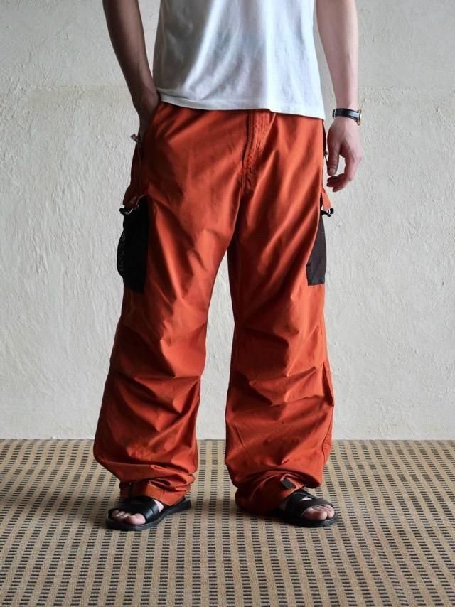 00's Terracotta CottonNylon Cargo Pants