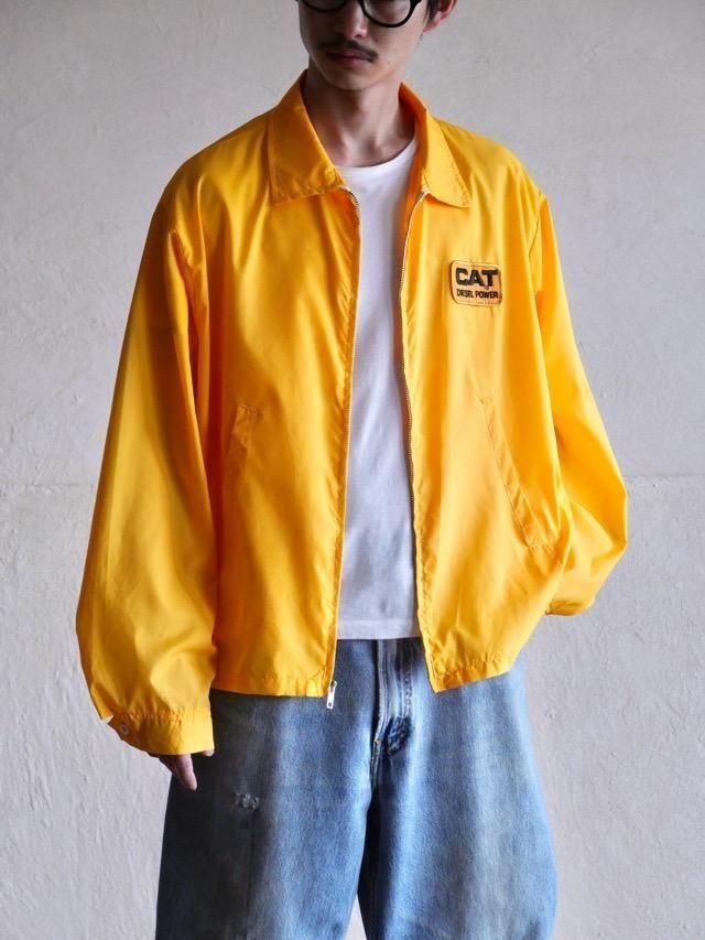 1990's Nylon Coach Jacket "CAT"