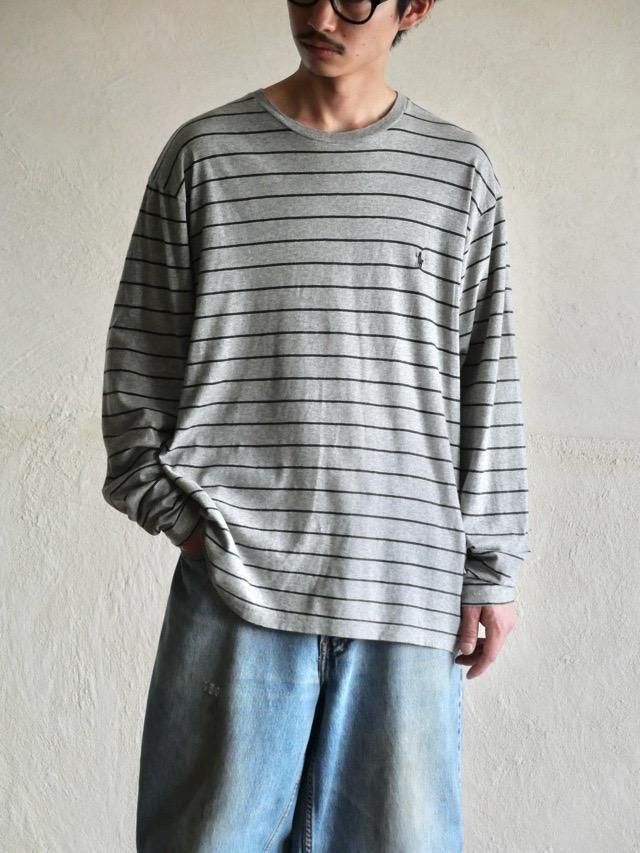1990~00's RalphLauren Border L/S T-shirt