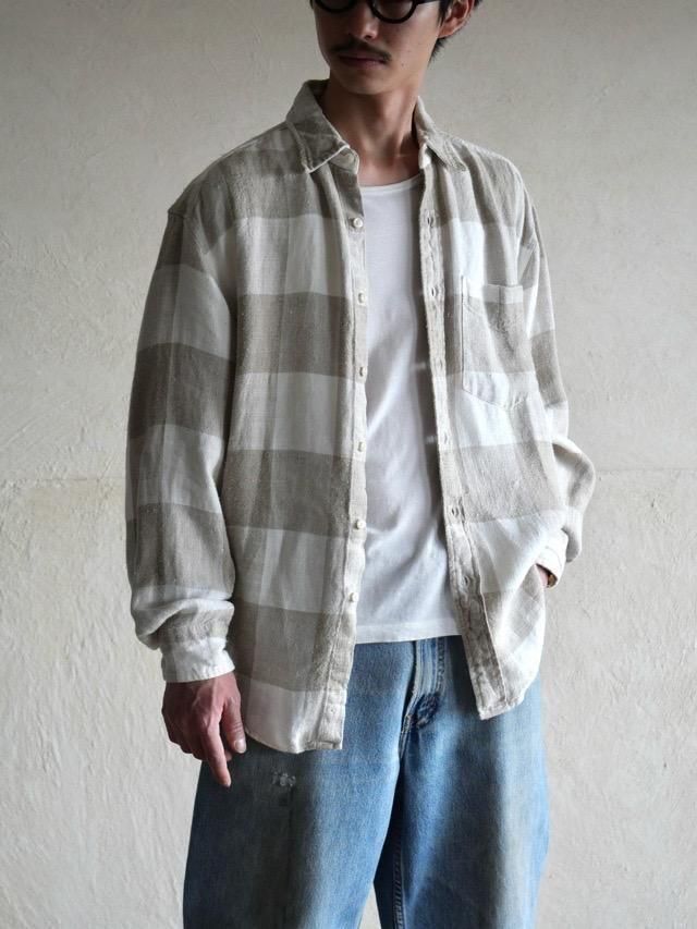 Early00's GAP 100% Linen Shirt, White
