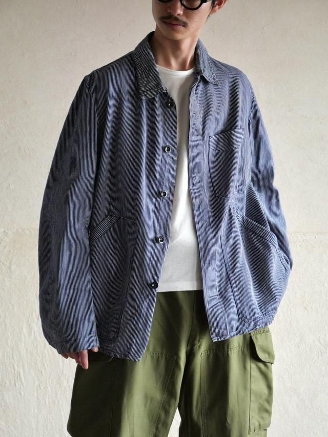 1980's Euro Vintage Hickory Coverall Jacket 
