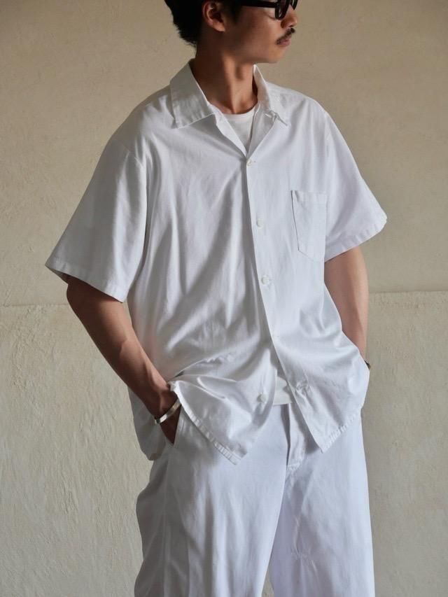1950~60's Vintage ROSEDALE CLEANERS LTD S/S Work Shirt, size M