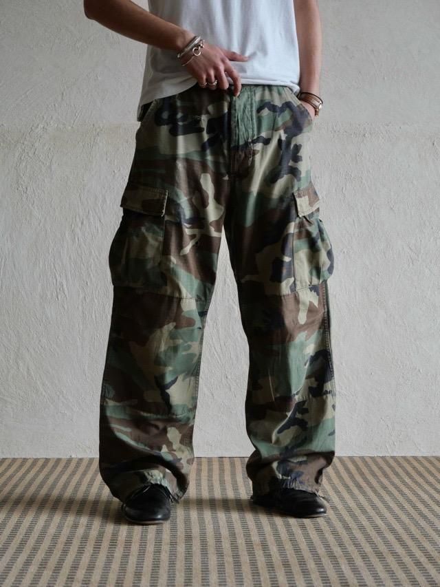 1990s U.S.ARMY Woodland Camo Trousers