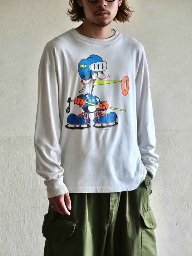 1980s Vintage Printed L/S T-ShirtHUMEUR