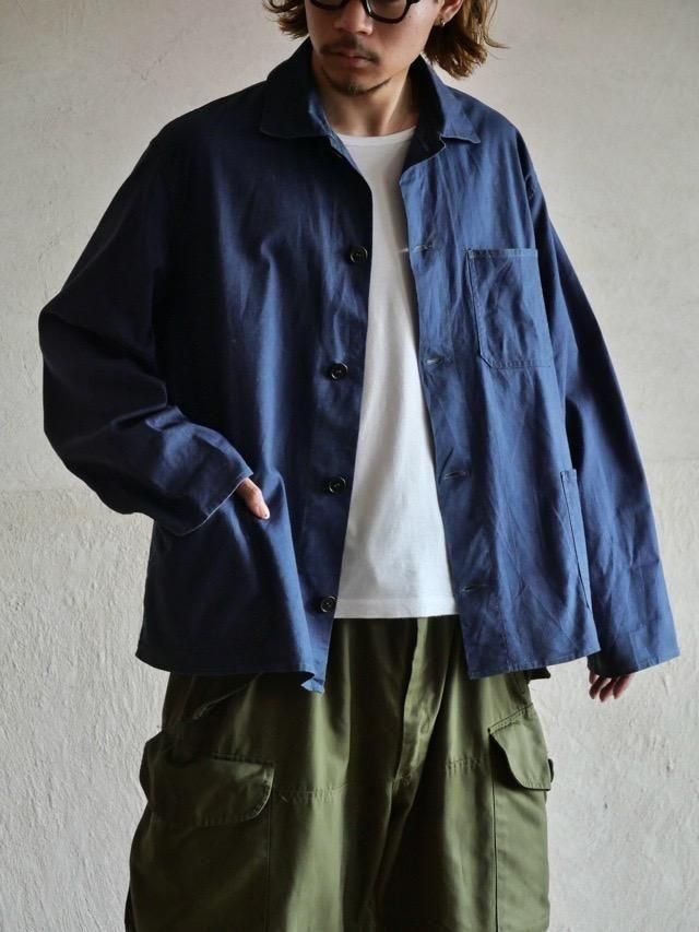 1970~80s Euro Vintage Cotton Twill Work Jacket