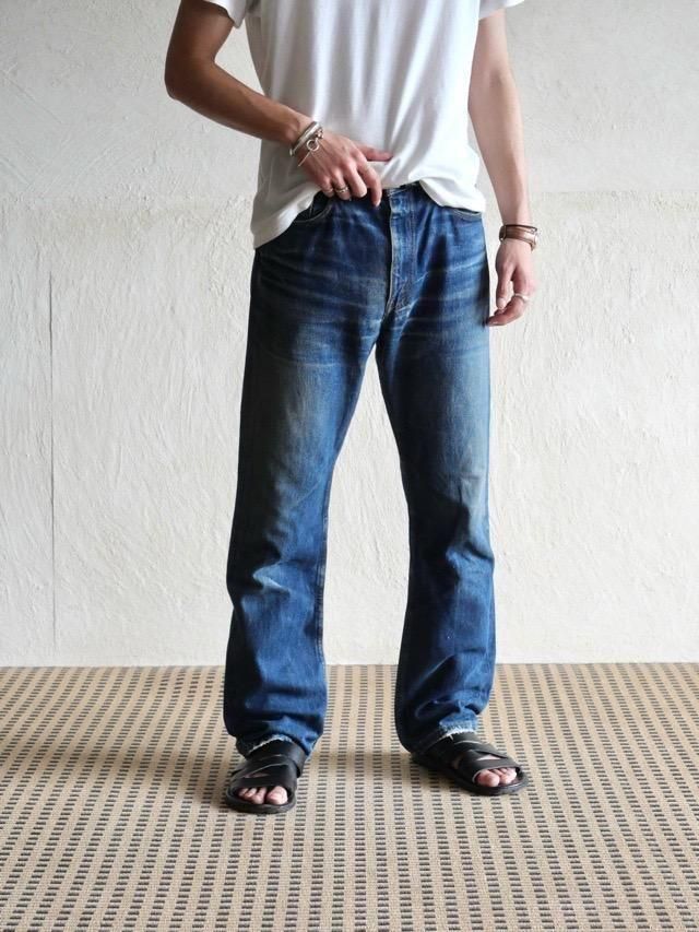 1990~00's  Levi's 505 Good Fade Denim Pants