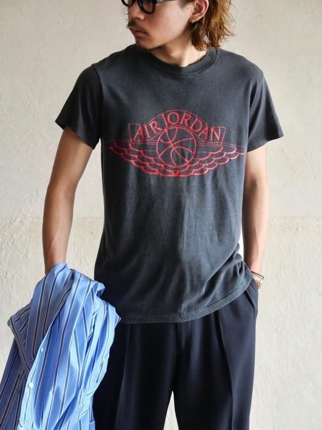 1980's NIKE "AIR JORDAN" Logo Printed T-shirt