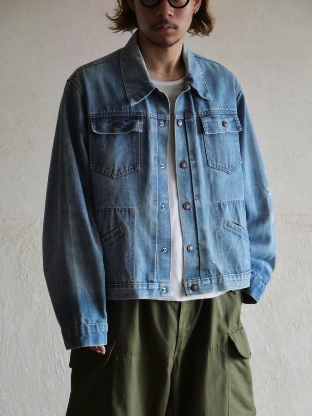 1970s Vintage Denim Tracker Jacket