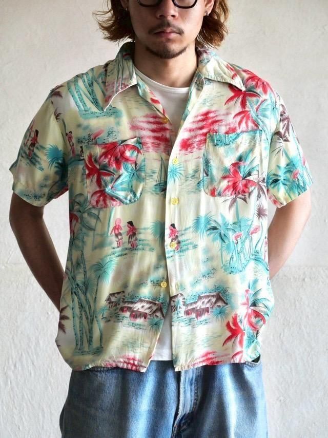1970's Vintage K-mart Rayon Aloha Shirt