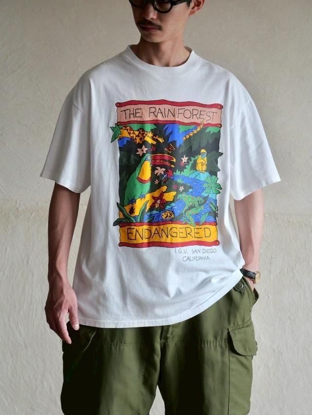 POP Printed T-shirt THE RAIN FOREST