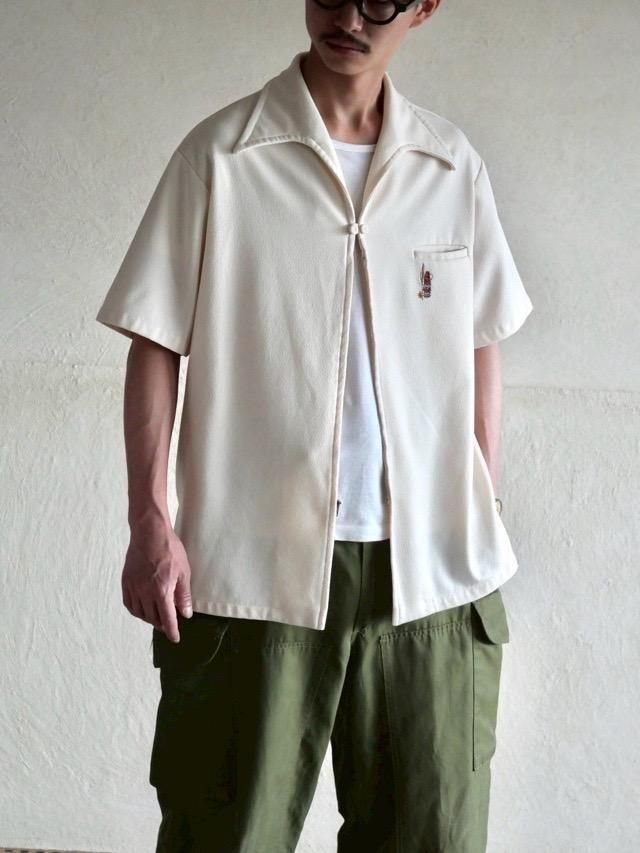 1970's Vintage Polyester Design S/S Shirt