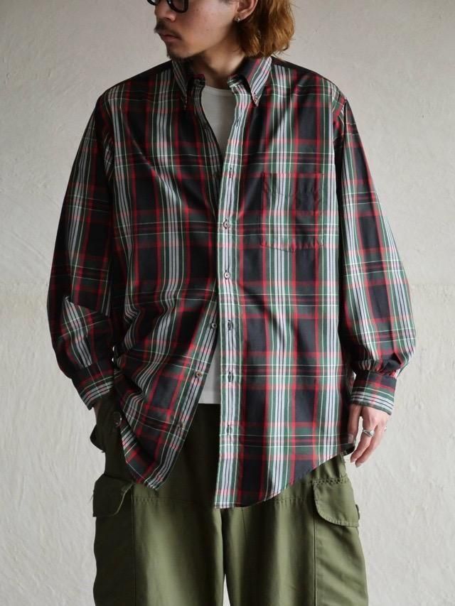 1980's SERO Check B.D.Shirt ,Made in USA.