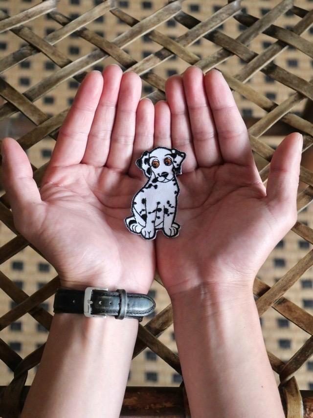 "Red Eyes Dalmatian  Dog" Wappen