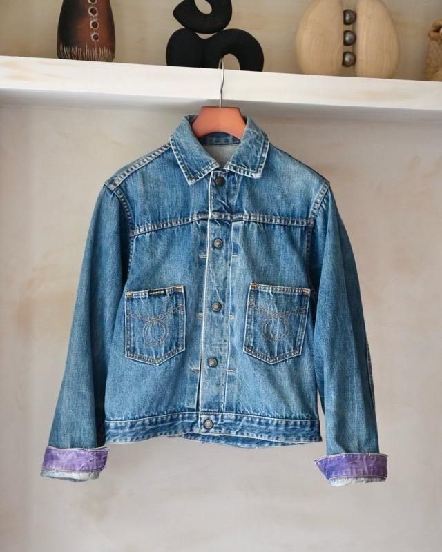 1960~70's USA Vintage BURLINGTON Denim Jacket