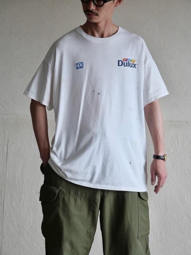 1990&#12316;00s Dulux Paint Printed T-shirt 