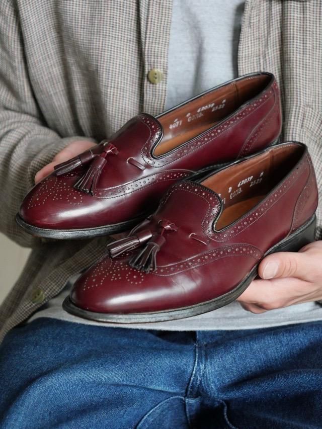1990s Allen Edmonds AuburnTassel Loafers 