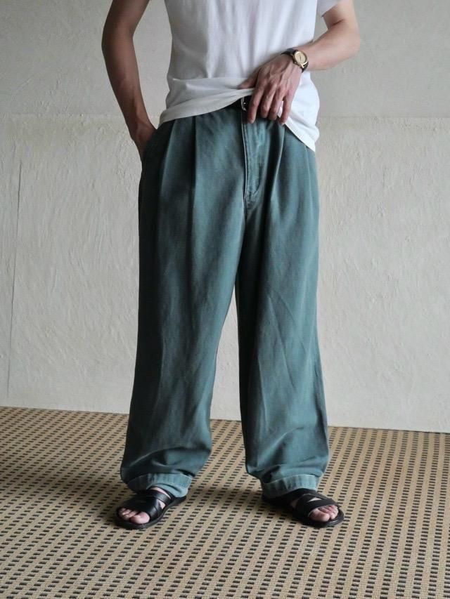 1990's DOCKERS Cotton Liight-canvas 2tucks Pants