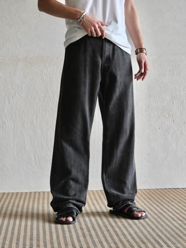 00's Levi's 550 Black Denim Pants