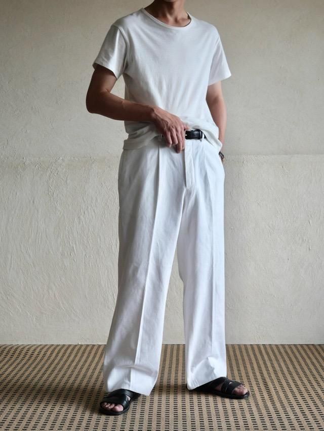 1998s Italian Military Cotton Twill Work Trousers