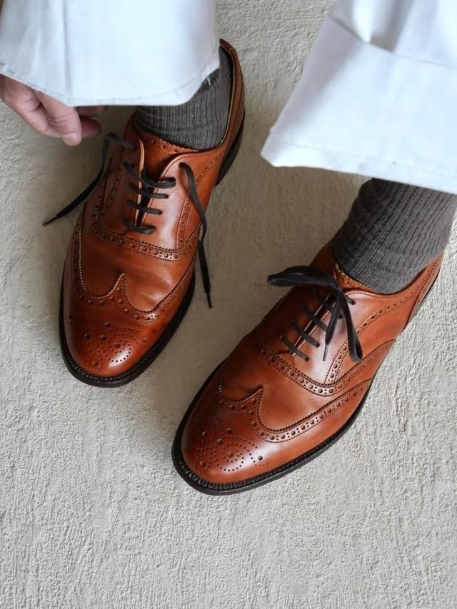 1990's JOSEPH CHEANEY Wing Tip Shoes / BENCH MADE IN ENGLAND