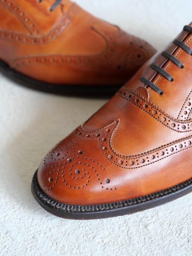 1990's JOSEPH CHEANEY Wing Tip Shoes / BENCH MADE IN ENGLAND