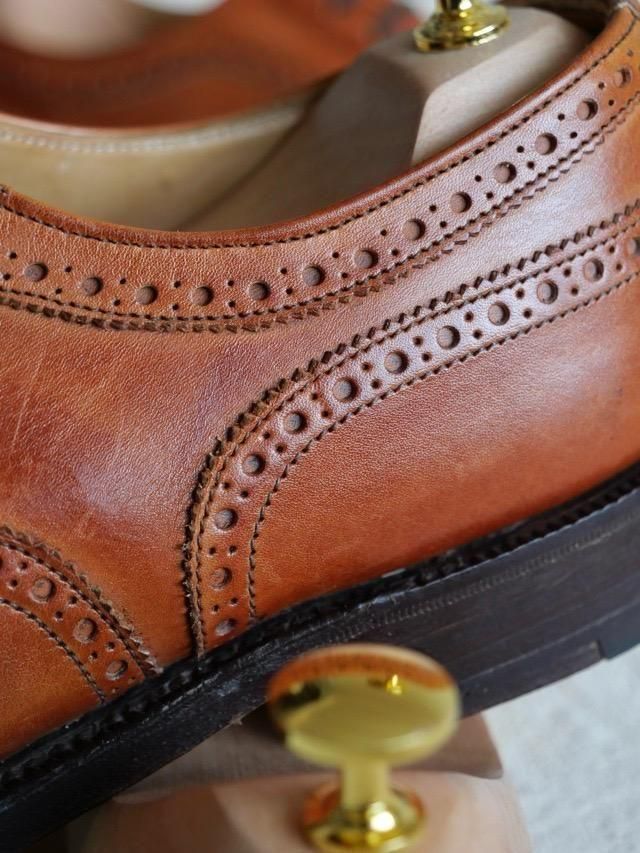 1990's JOSEPH CHEANEY Wing Tip Shoes / BENCH MADE IN ENGLAND