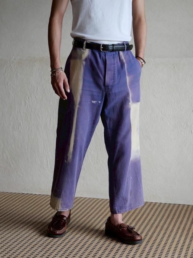 1980's Euro Work Cotton Trousers Good-color
