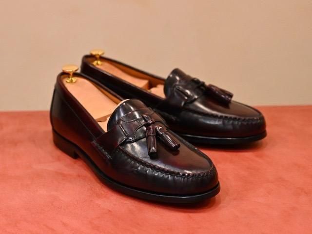 1990's~ G.H.Bass Tassel Loafer, Brown / 9-N