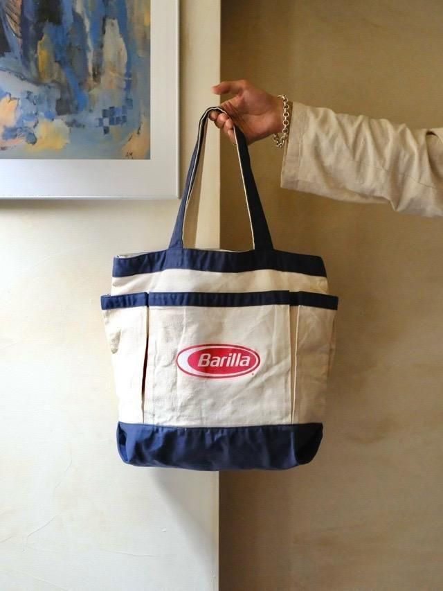 Italian Pasta Maker's "Barilla" Canvas Tote Bag
