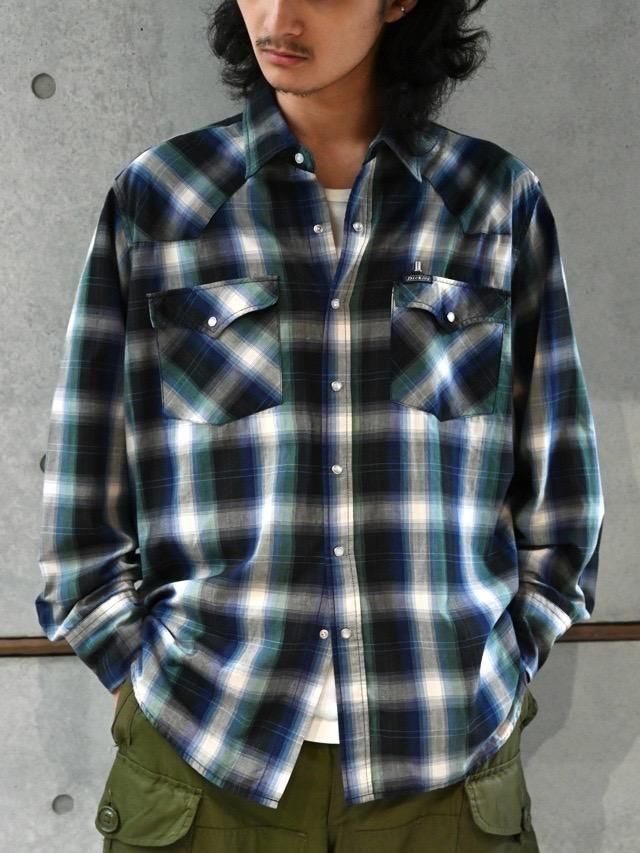 1990's Dickies Western Shadow Check Shirt