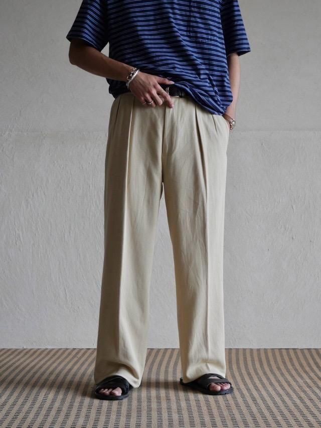 1990's Polo by Ralph Lauren "Cotton  Silk" Pique trousers